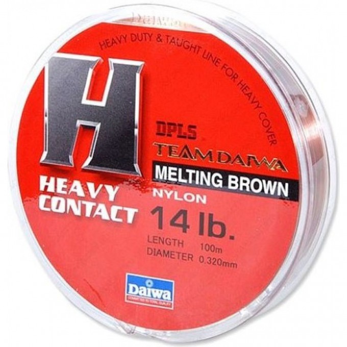 Монолеска DAIWA TD Line Heavy Contact MB 16 Lb (0.340мм) - 100м 4960652632812 Монолеска DAIWA TD Line Heavy Contact MB 16 Lb (0.340мм) - 100м 4960652632812