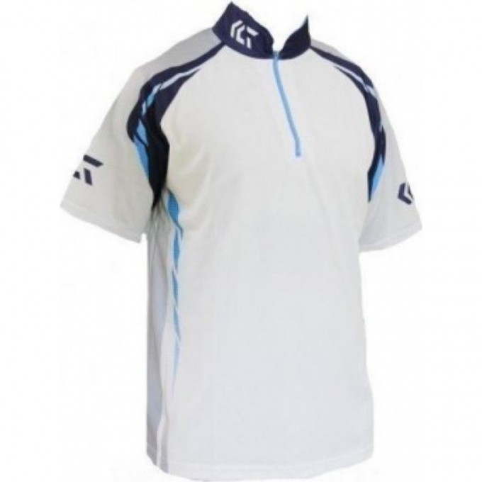 Рыболовная рубашка DAIWA Polo long sleeve Wicksensor DE-7604 Blue 4XL 4960652944557 Рыболовная рубашка DAIWA Polo long sleeve Wicksensor DE-7604 Blue 4XL 4960652944557