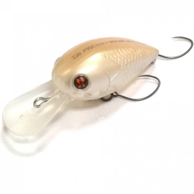Воблер DAIWA Presso Wabble 40RC shiny albino 07410137 Воблер DAIWA Presso Wabble 40RC shiny albino 07410137